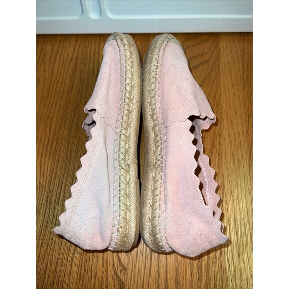 STEVE MADDEN Breanna Espadrille, Pink Suede, Women‎ Size 8 - Picture 5 of 6